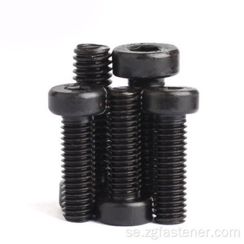 Klass 8.8 Black Oxide Coating Thin Head Hexagon Socket Screw